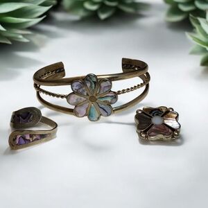 Vtg. Mexico Alpaca Set